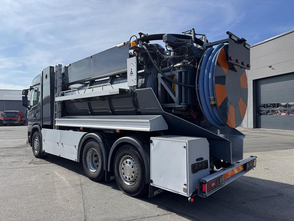 Meget god Scania G410 6x2*4 Bucher Flexline 309