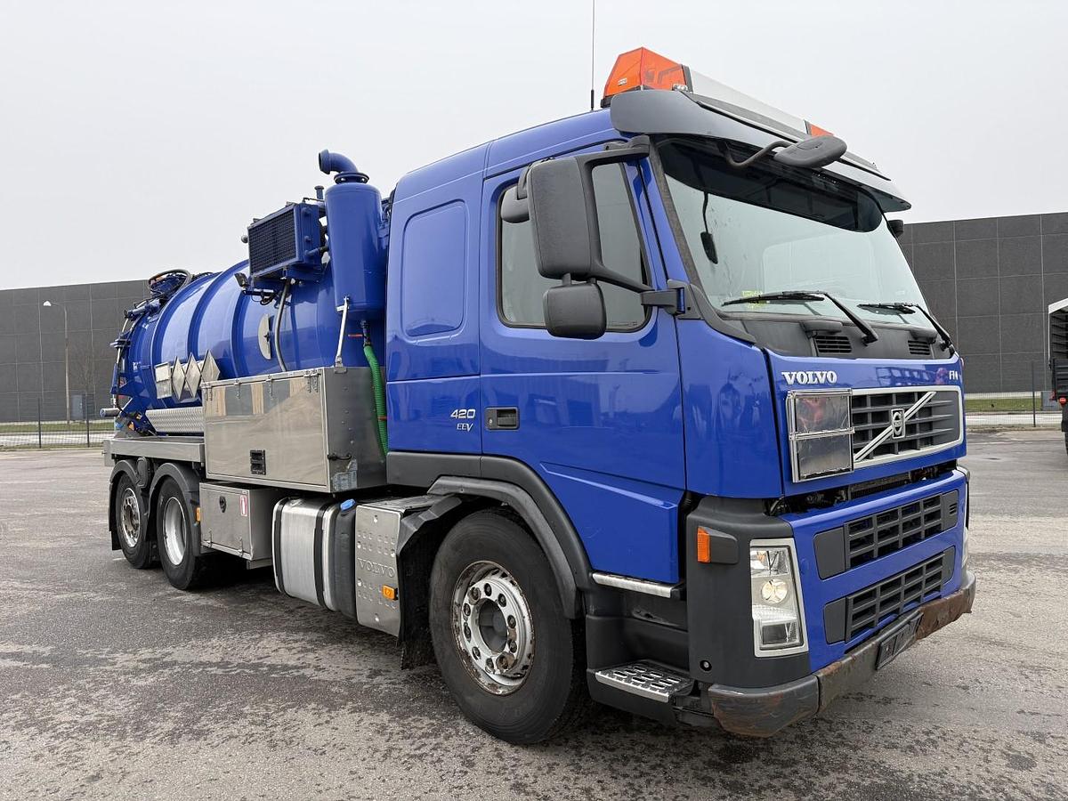 Meget god 2010 Volvo FM420 6x2*4 EEV Interconsult 12.700 l. Rustfri