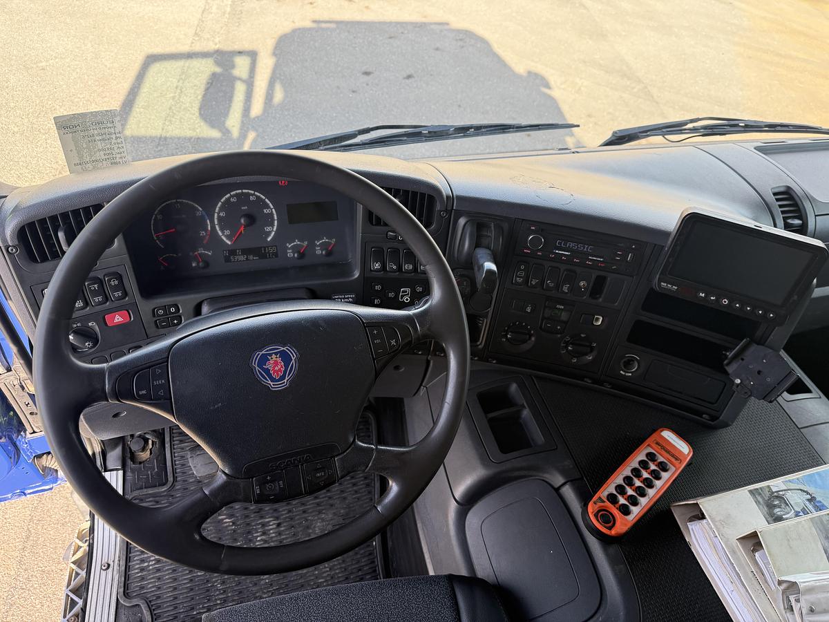 God Scania P420 8x2*6 Hvidtved Larsen Flexline 414 Euro 5