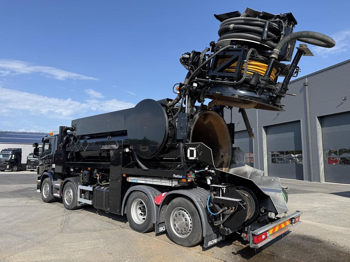 Meget god Scania P450 8x2*6 Hvidtved Larsen FlexLine 414 ADR