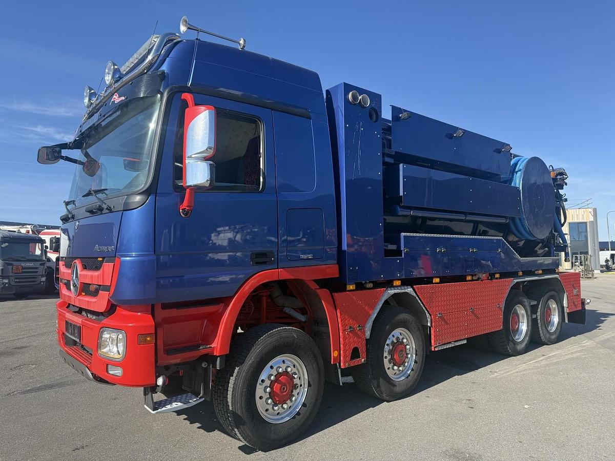 Meget god 2013 Mercedes Actros 4151 V8 8x8 Hvidtved Larsen RECycler 410
