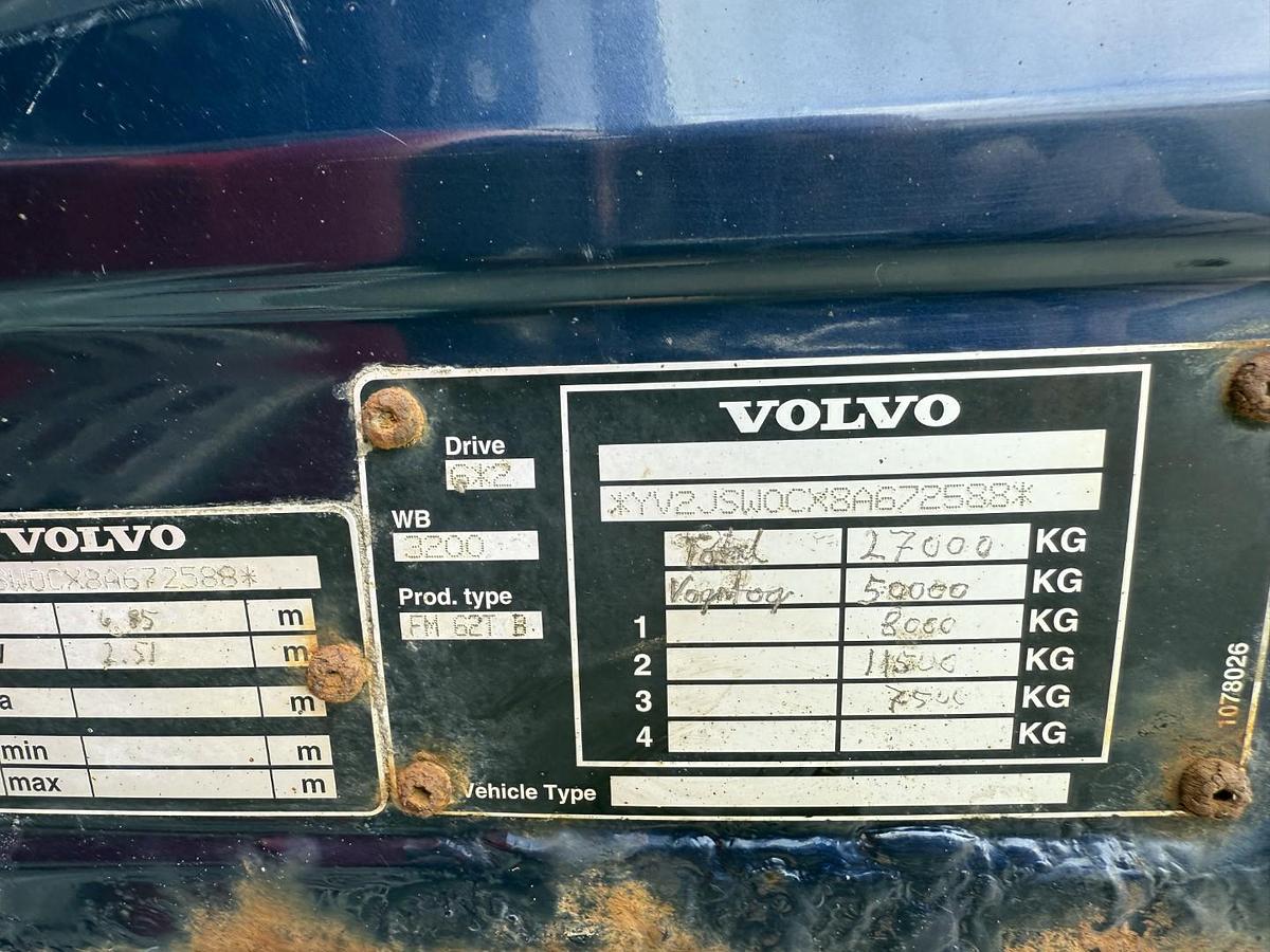 God 2008 Volvo FM 480 6x2 Trækker med Tip Lad
