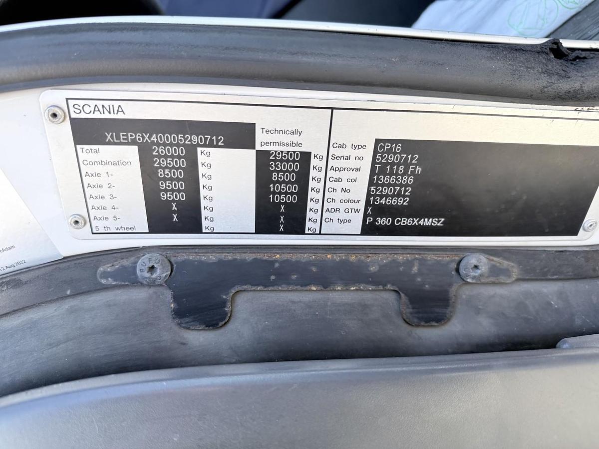 God Scania P360 6x4 Hvidtved Larsen FlexLine 312