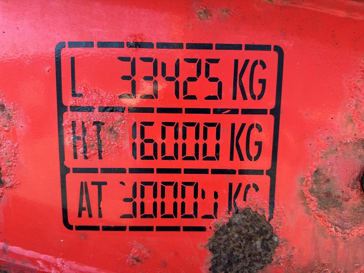 God Kel-Berg / Faymonville 4 akslet Udtræks Maskintrailer