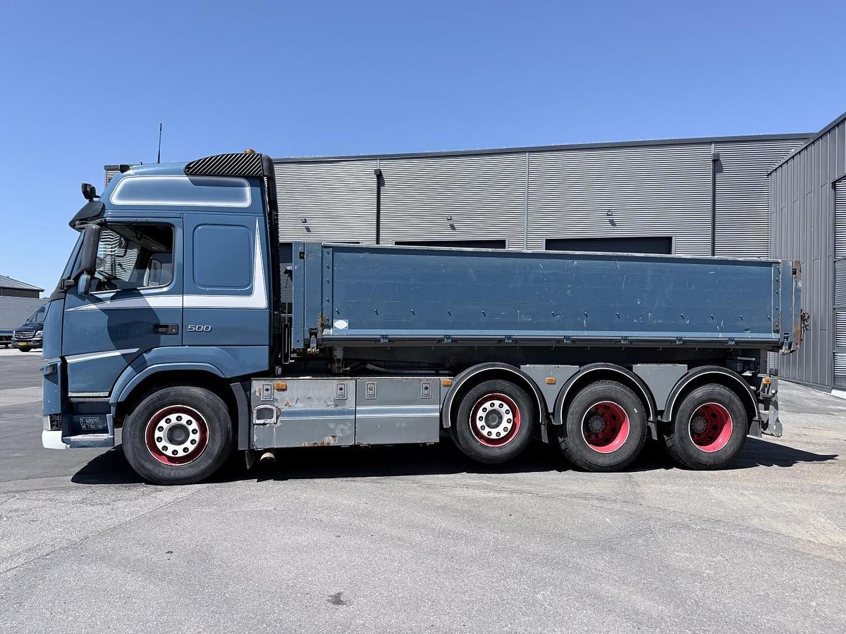God Volvo FM 500 8x4 Pushertridem Tipbil