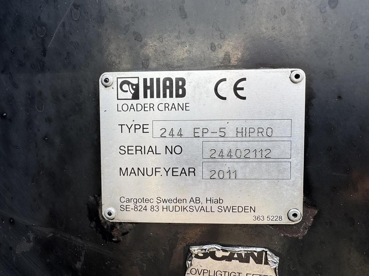 God Scania G480 8x2*6 Kroghejs / Hiab 244 EP-5 Hipro