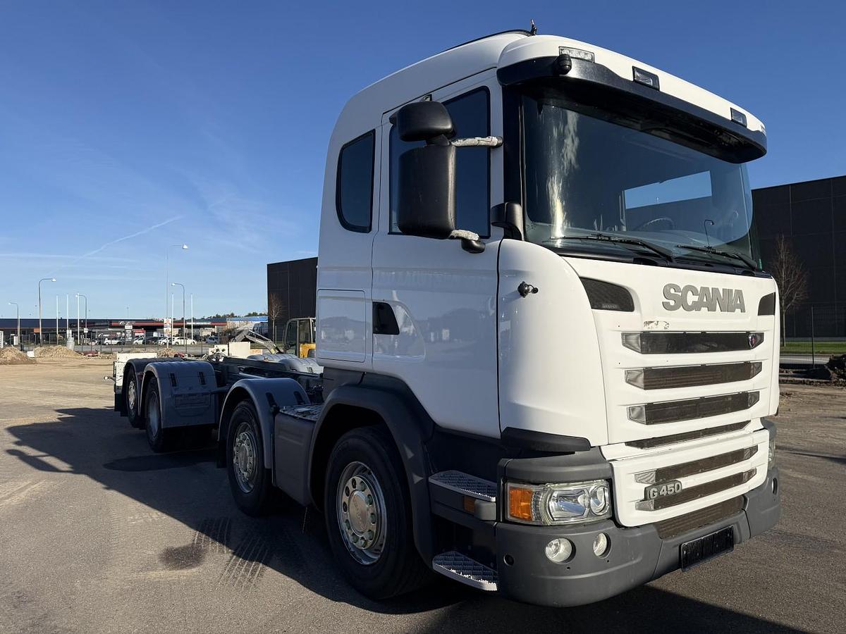 Meget god 2015 Scania G450 8X2*6 ADR Chassis Euro 6
