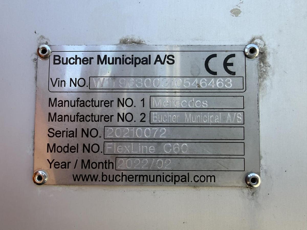 Meget god Mercedes Actros 1833 4x2 Bucher FlexLine C60