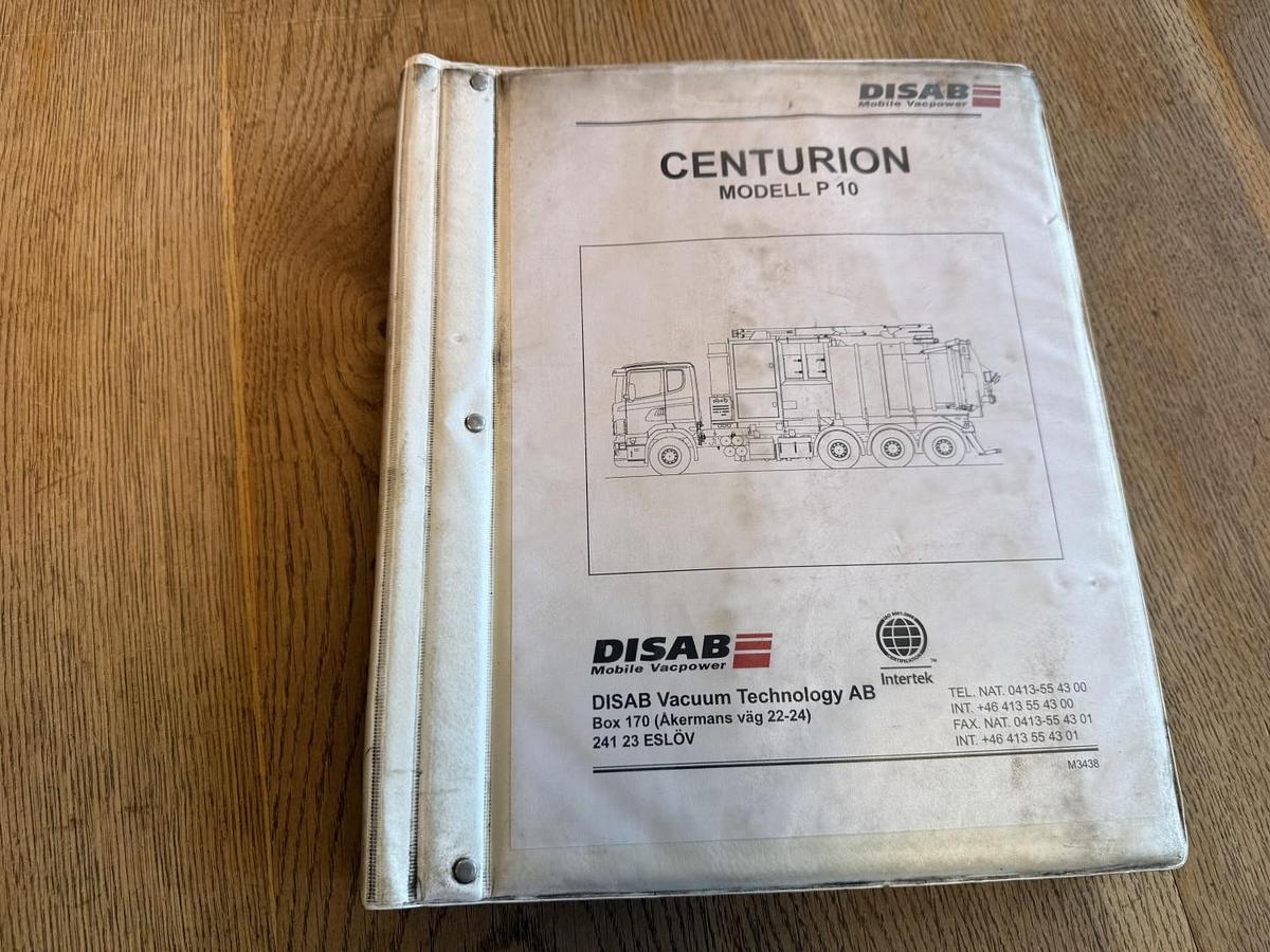 God 2011 Scania R420 8x4*4 Disab Centurion P10 Tørsuger