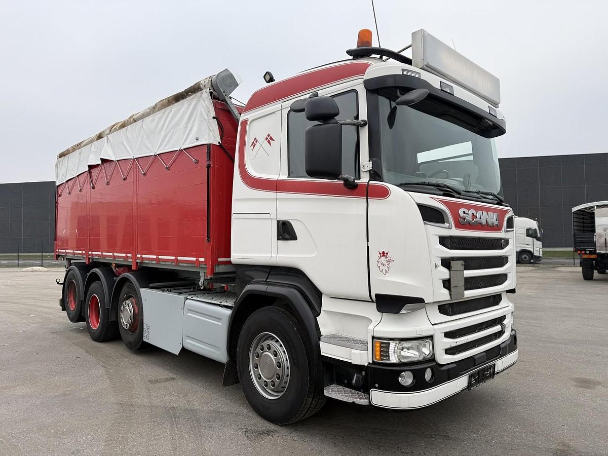 God Scania R520 8x2/4 Euro 6 Tipper med EcoTop