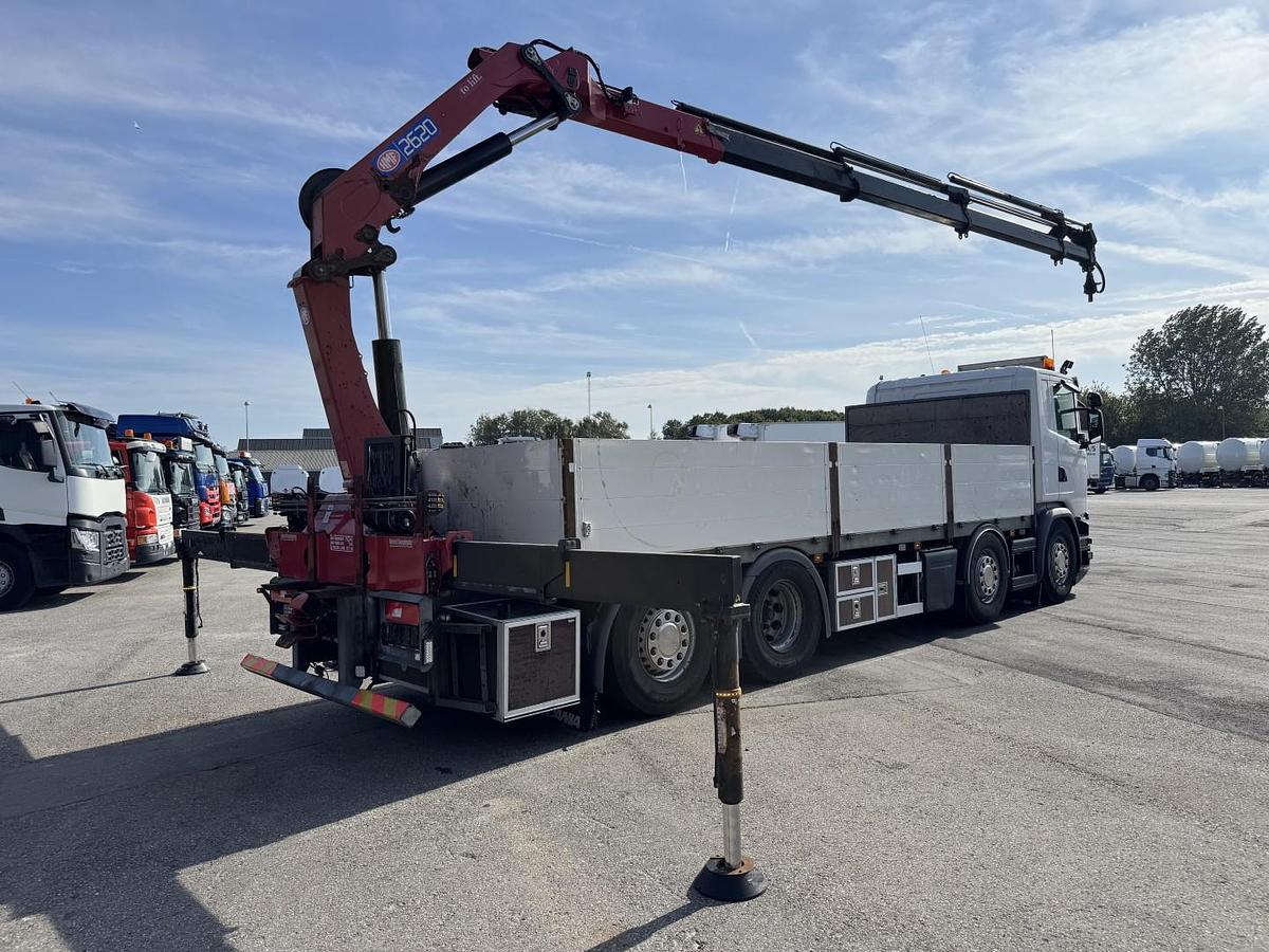 God Scania G450 8x2*6 Euro 6 HMF 2620 K5