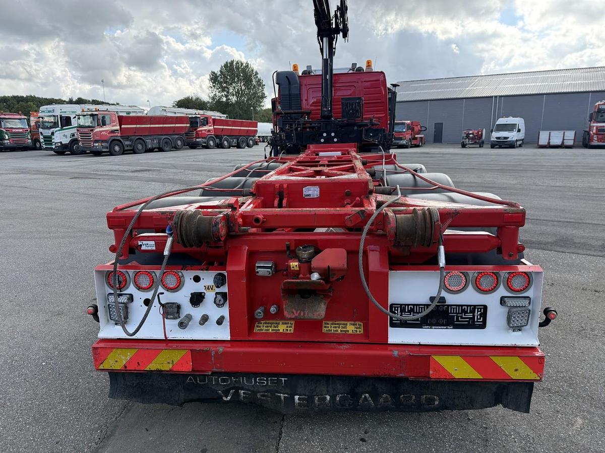God 2018 Volvo FM500 8x2 Pusher tridem Hiab 099 B3 Radio