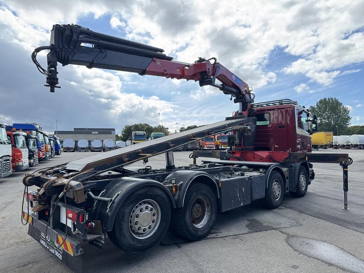God Scania R490 8x2*6 Euro 6 Wirehejs / HMF 3220 K6
