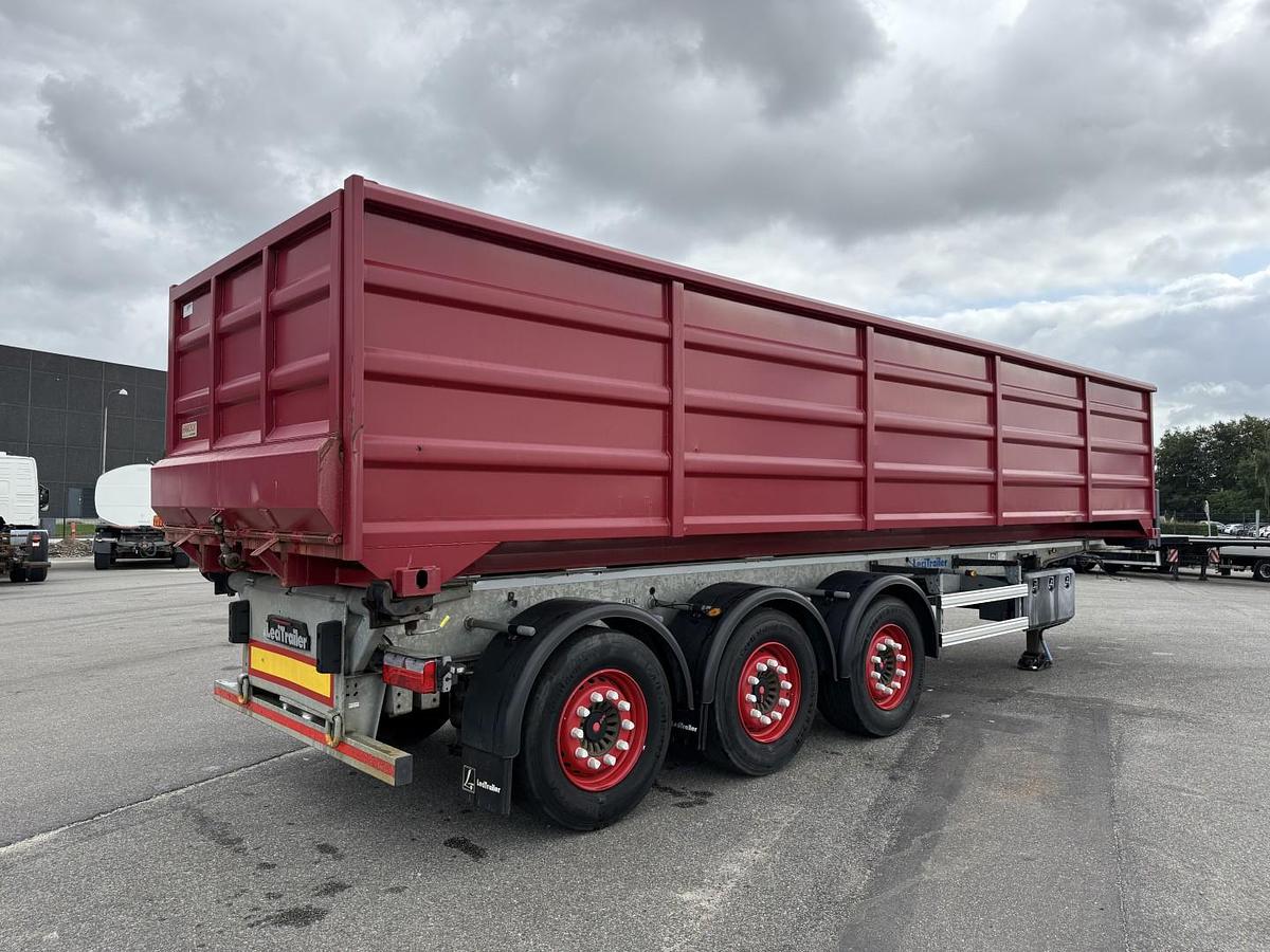 God 2019 LeciTrailer 3 akslet Tip Chassis med 9,4 m Hardox Kasse