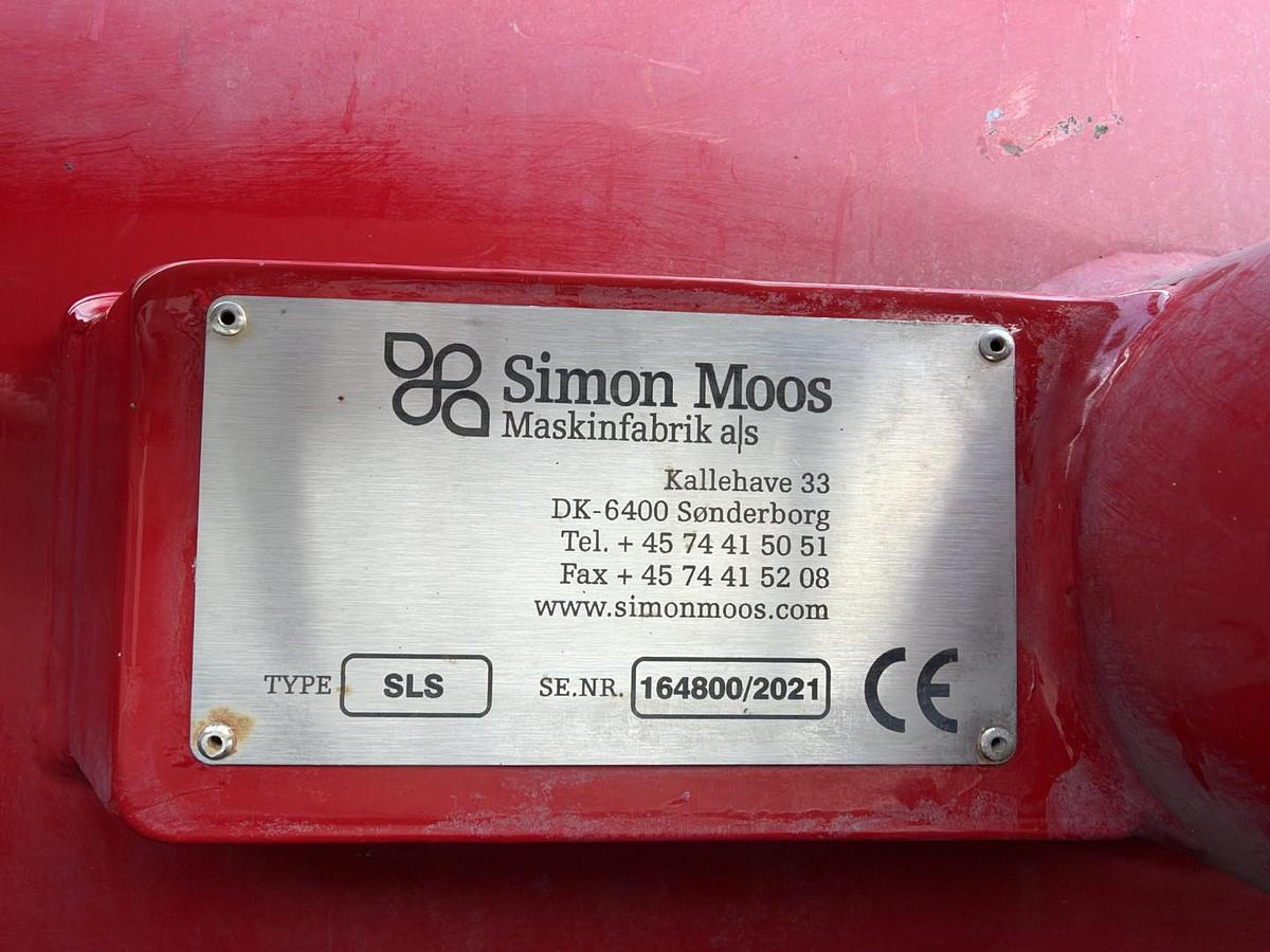Meget god 2021 Scania P280 4x2 Simon Moos SLS1648 8.000 l. Kombi