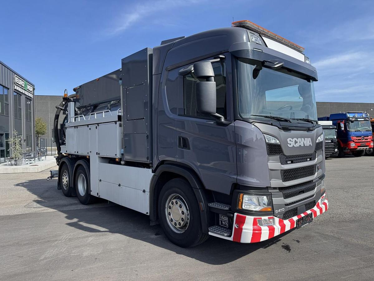 Meget god Scania G410 6x2*4 Bucher Flexline 309