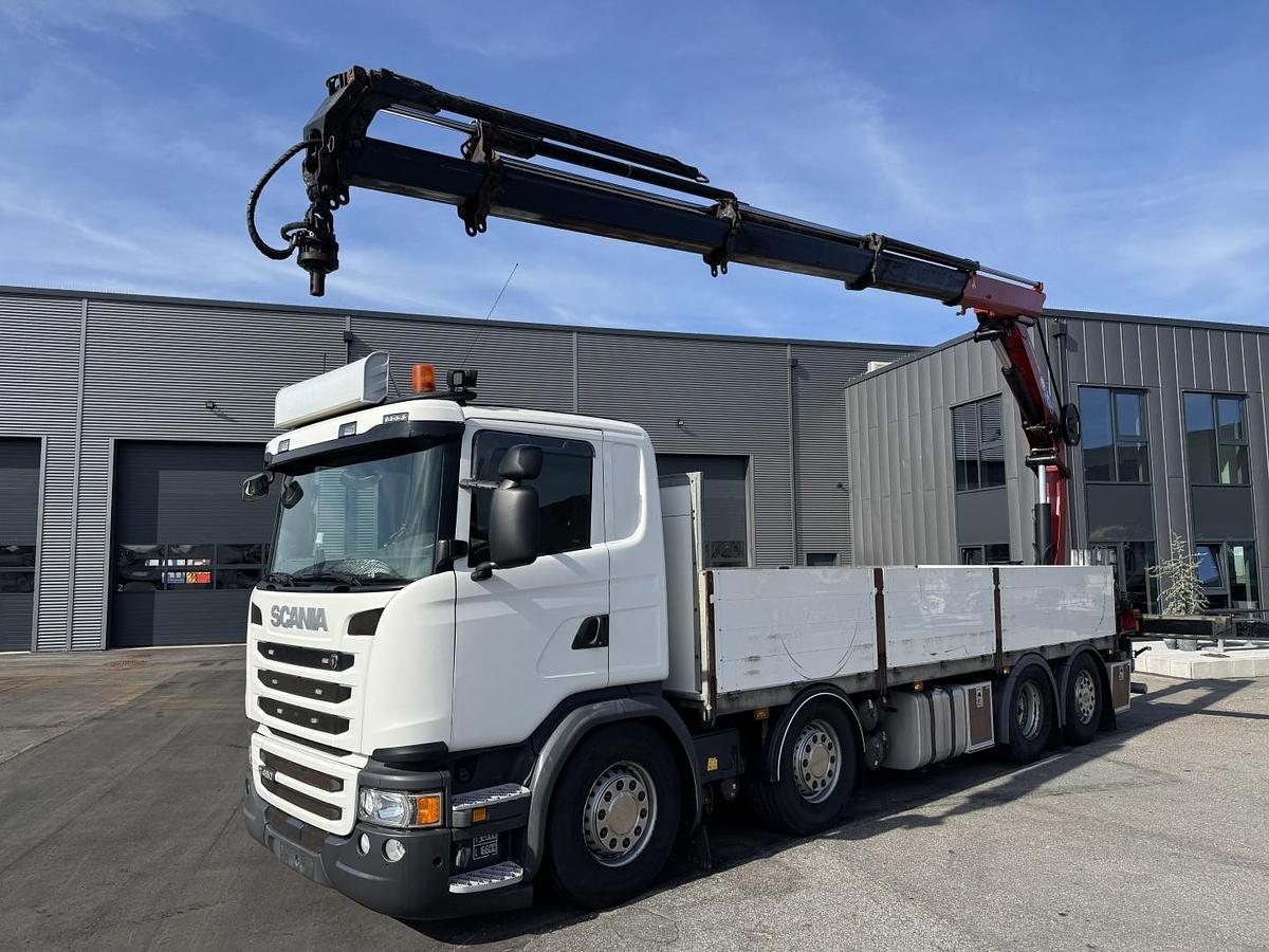 God Scania G450 8x2*6 Euro 6 HMF 2620 K5