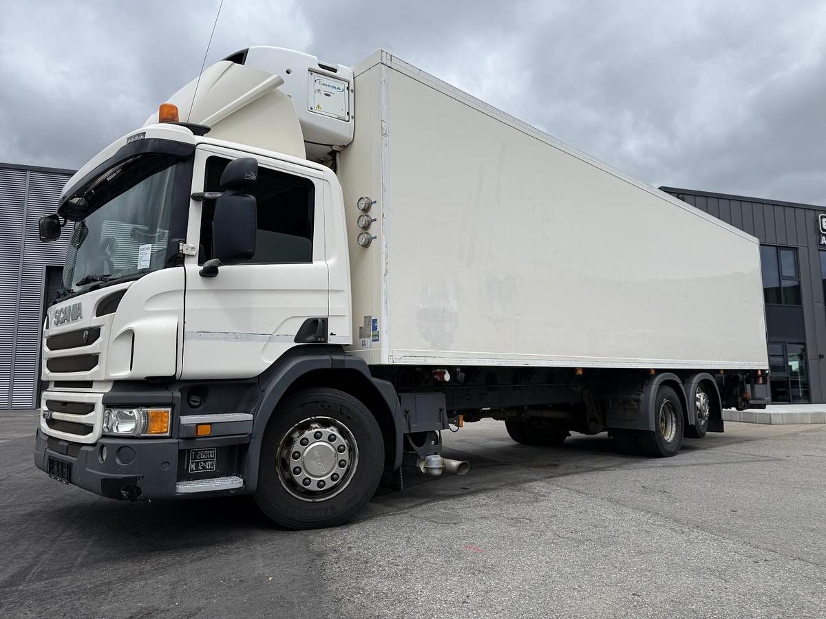 God Scania P320 6x2*4 Carrier Supra 1250 Mt 9.90 m. kasse