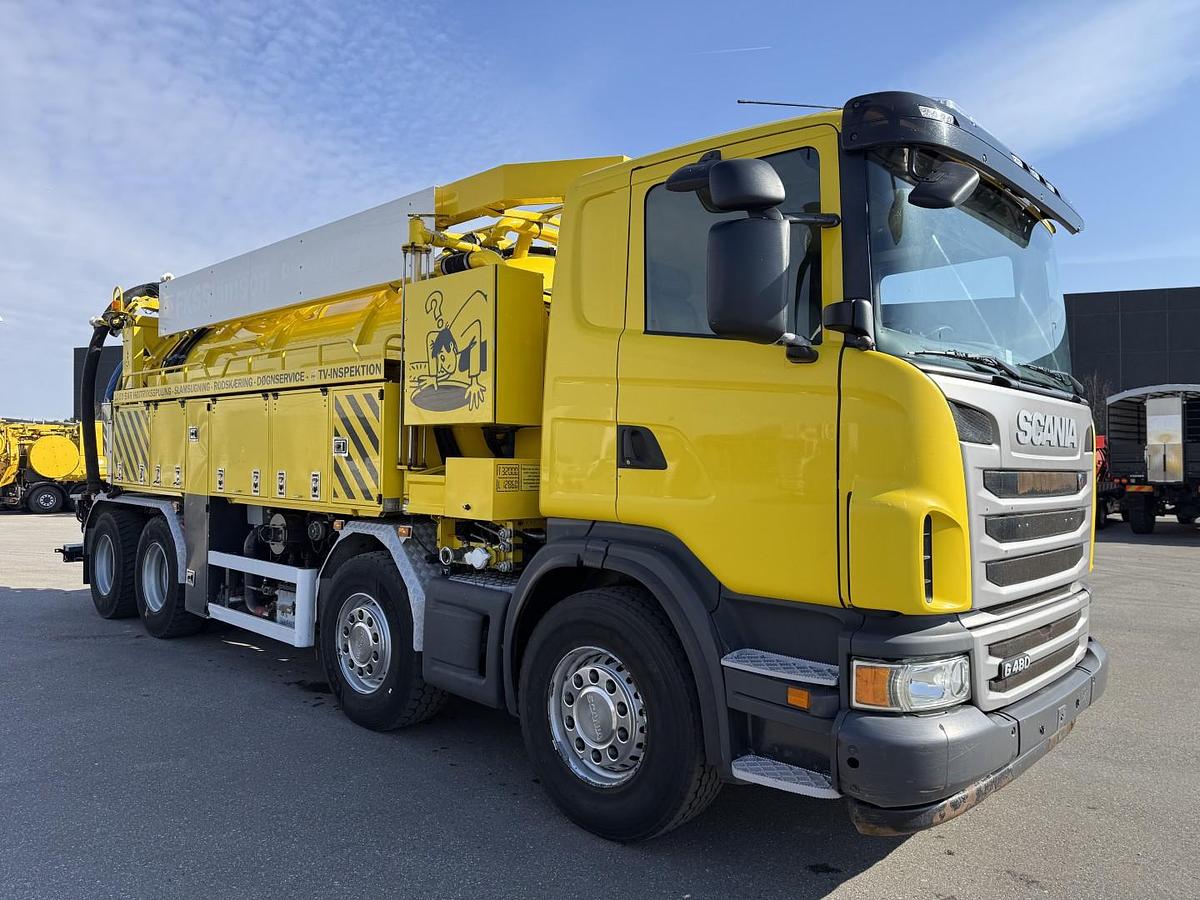 God 2013 Scania G480 8x4 Hvidtved Larsen Flexline 413 Euro 5