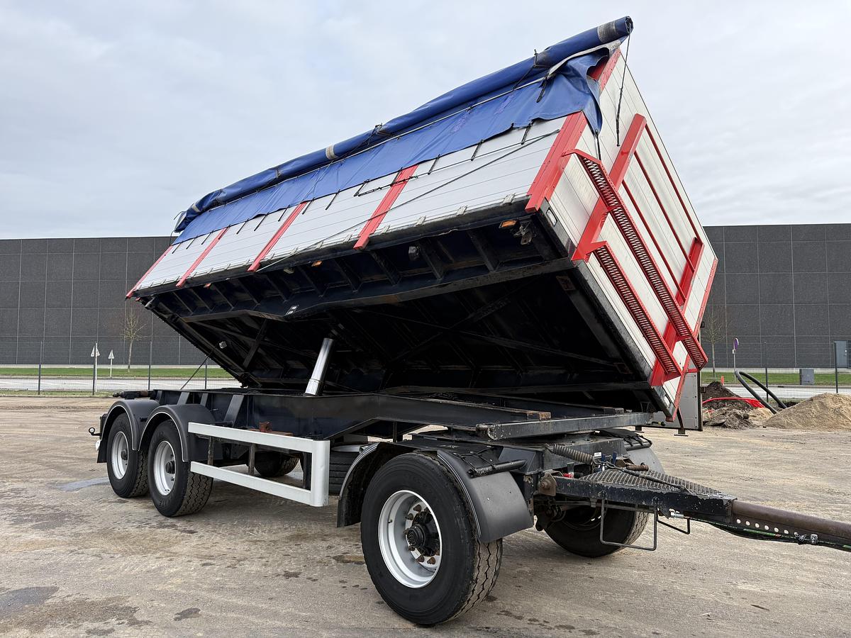 God Skelhøje SVF P324 4 akslet Tipanhænger