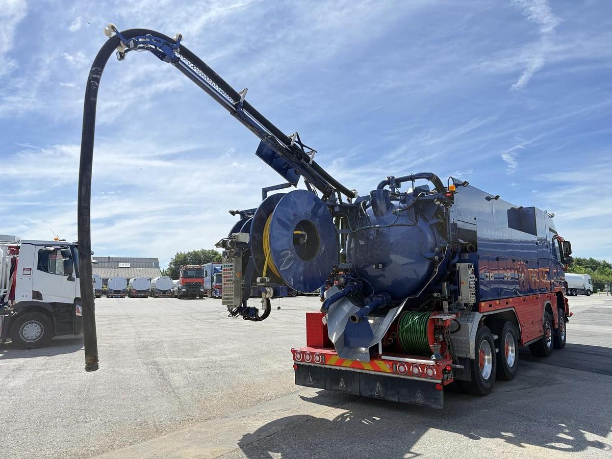 Meget god Mercedes Actros 4151 V8 8x8 Hvidtved Larsen RECycler 410