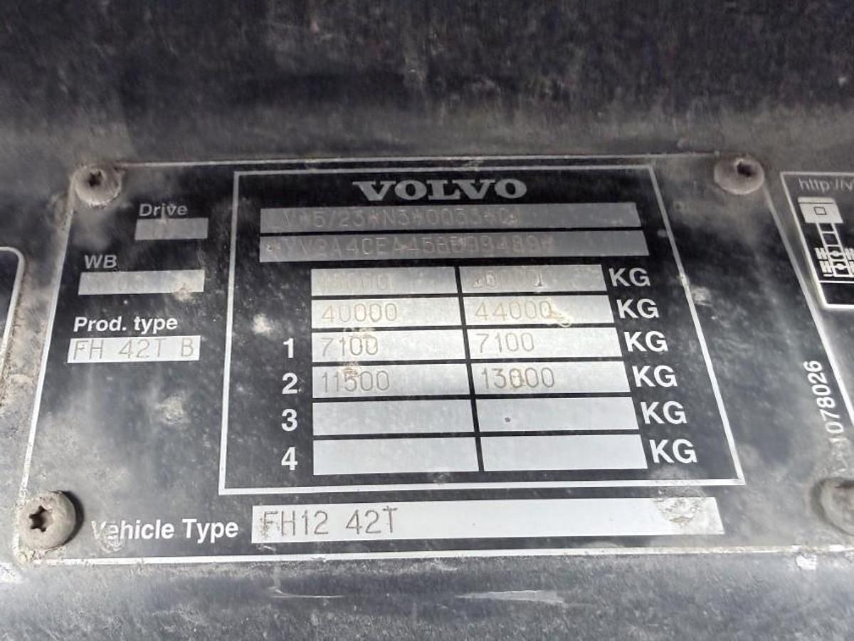 God Volvo FH12 460 4x2 Globetrotter XL