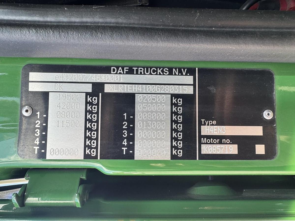 Meget god 2019 DAF XF 450 4x2 SSC Euro 6