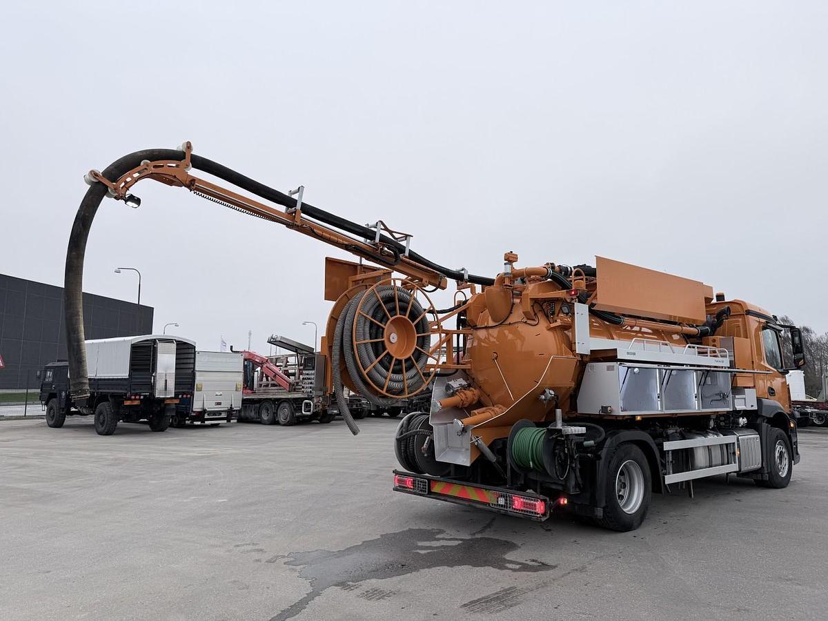 Meget god Mercedes Actros 1833 4x2 Bucher FlexLine C60