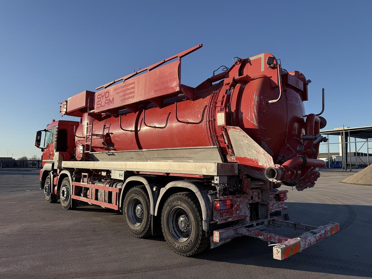 Meget god MAN TGS 41.400 8X4 BB Naaktgeboren VP-8000 - 14.000 L