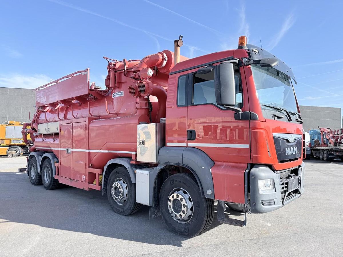 Meget god MAN TGS 41.400 8X4 BB Naaktgeboren VP-8000 - 14.000 L