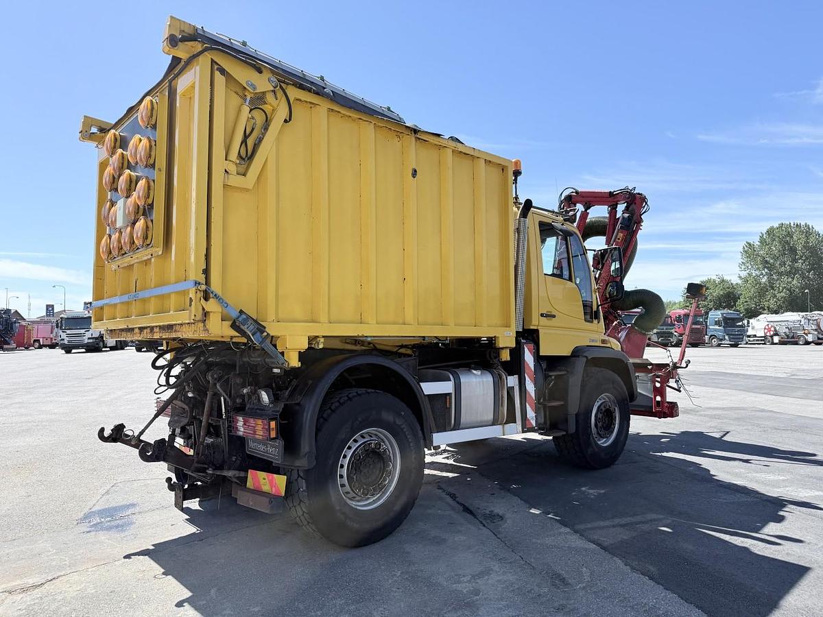 God Unimog U500 4x4 / Dücker Tip / Sug / Slagleklipper