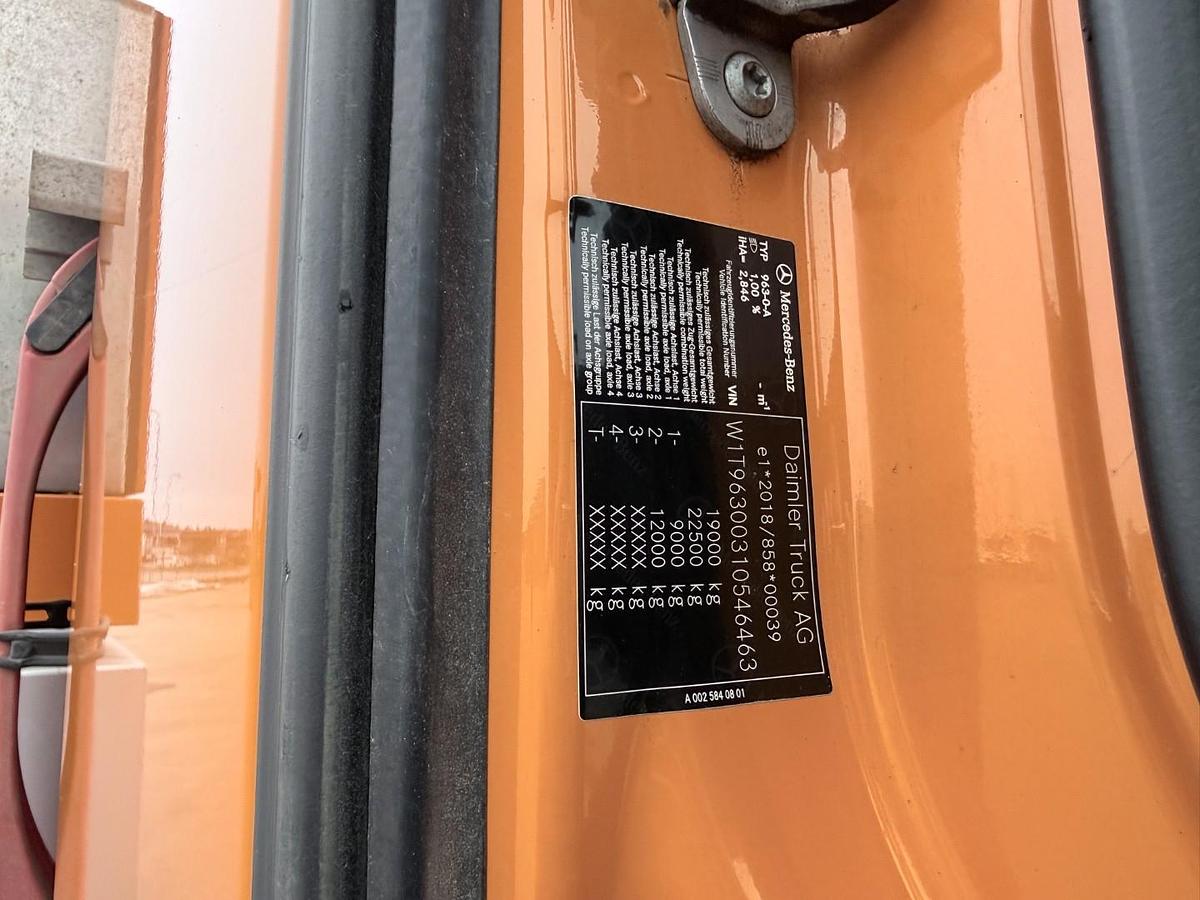 Meget god Mercedes Actros 1833 4x2 Bucher FlexLine C60