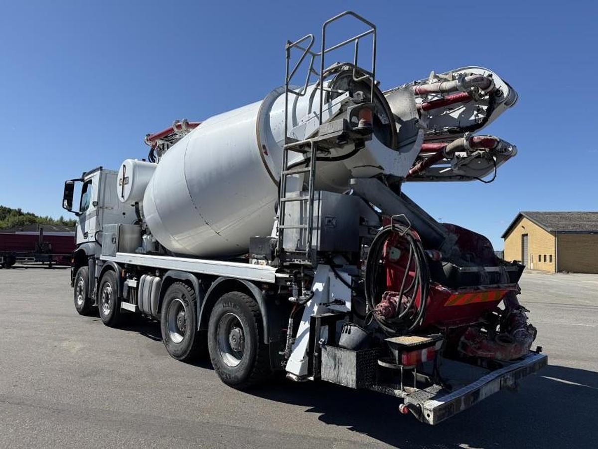 God Mercedes Arocs 3251 8x4 CIFA Magnum MK 28.4 L PUMI