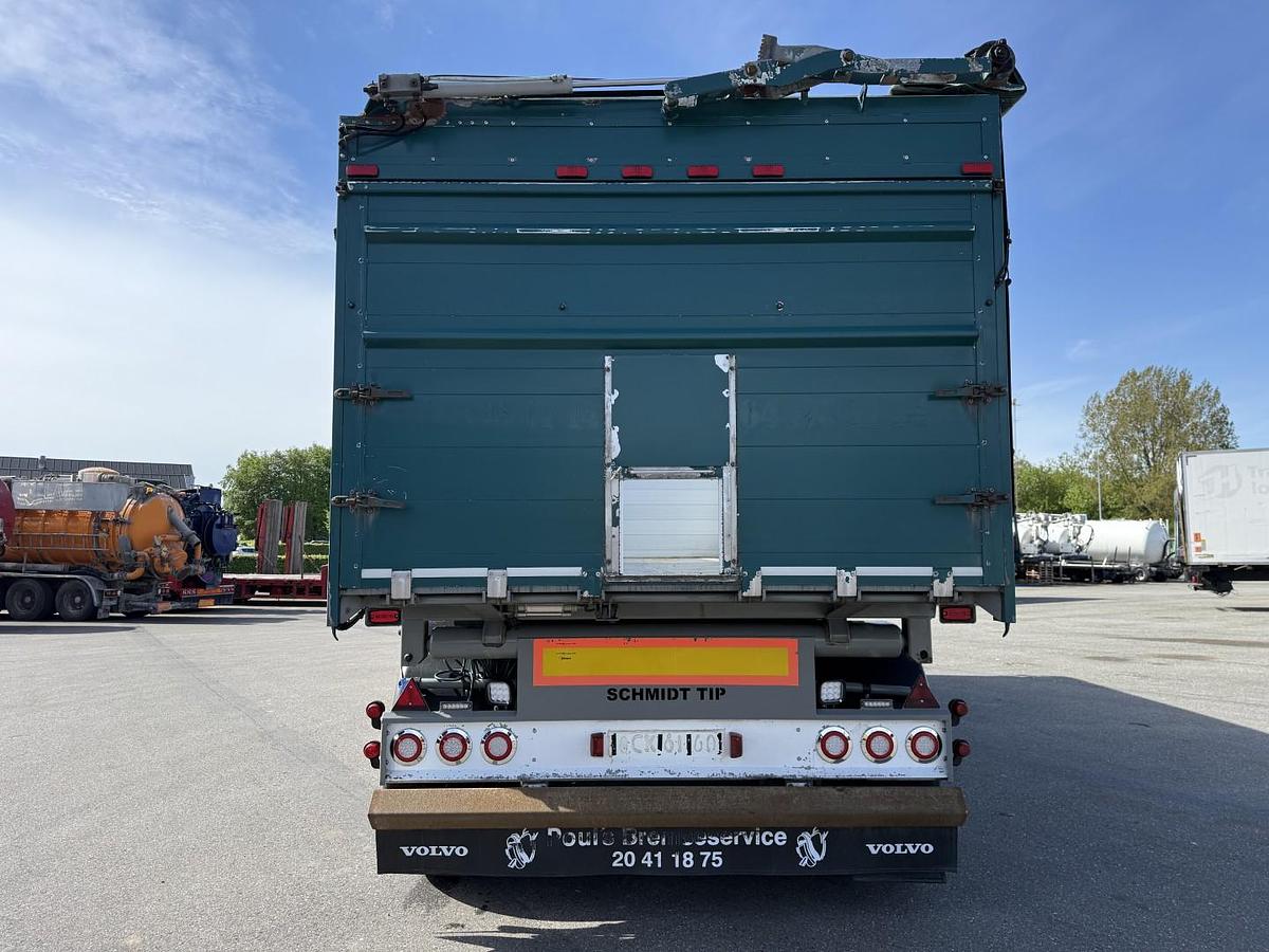 Meget god 2018 Schmidt 30 t. 4 akslet Tipanhænger m/ecotop