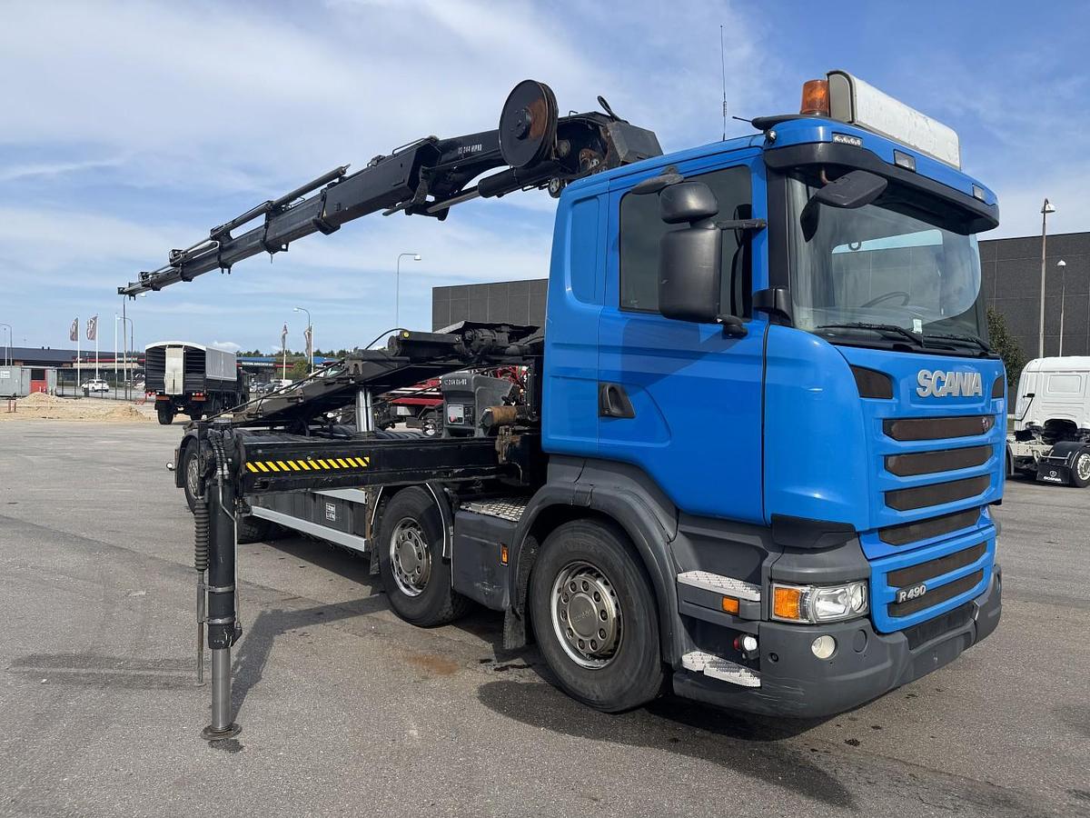 God Scania R490 8x2*6 Hejs / Hiab 244 EP-5 Hipro