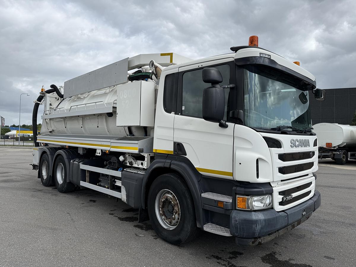 God Scania P360 EURO 6 6x4 RHD Hvidtved Larsen FlexLine 312