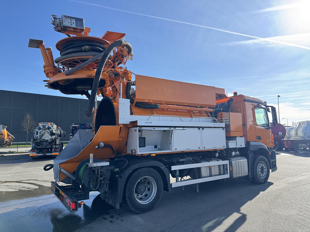 Meget god Mercedes Actros 1833 4x2 Bucher FlexLine C60