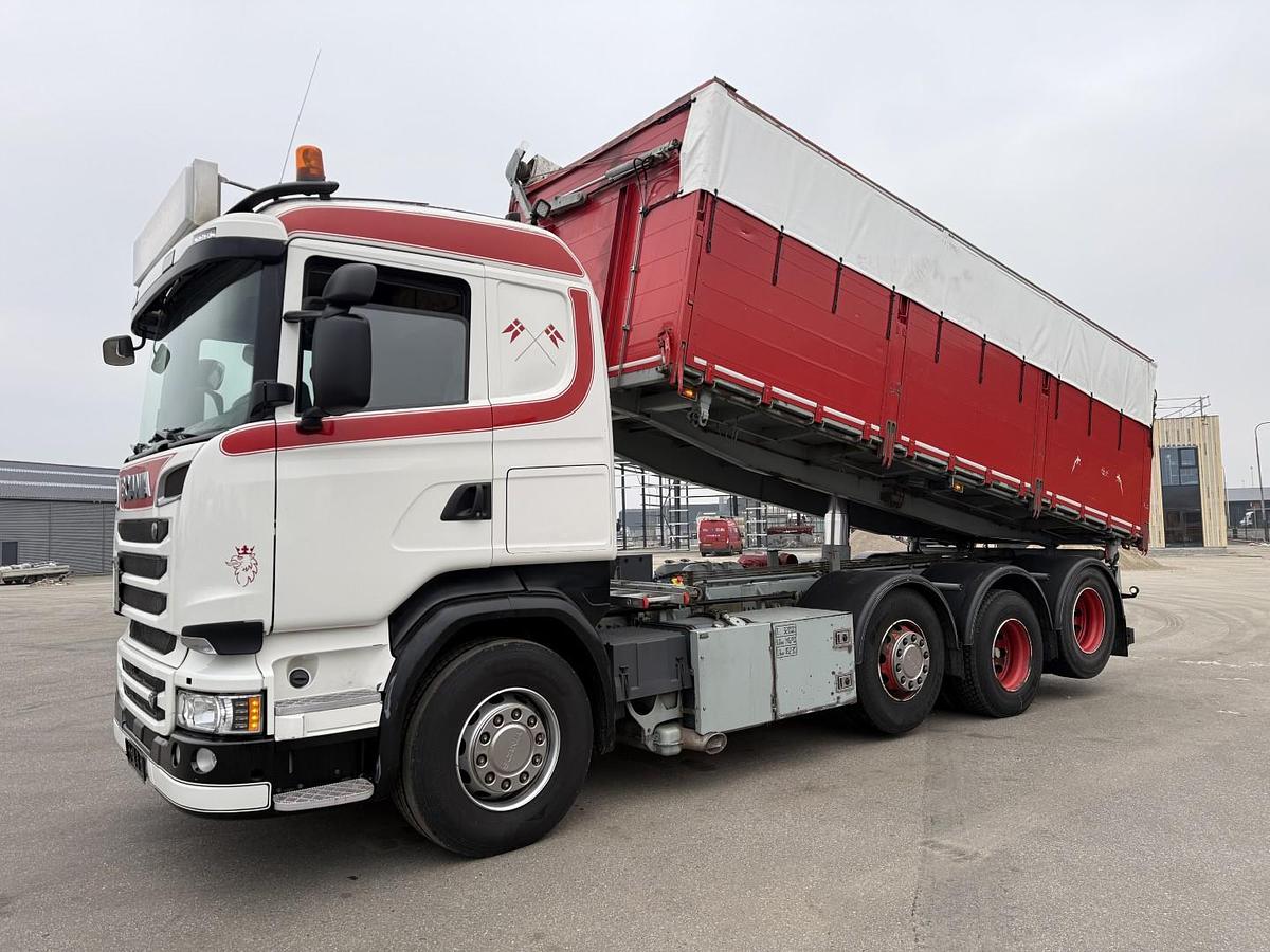 God Scania R520 8x2/4 Euro 6 Tipper med EcoTop