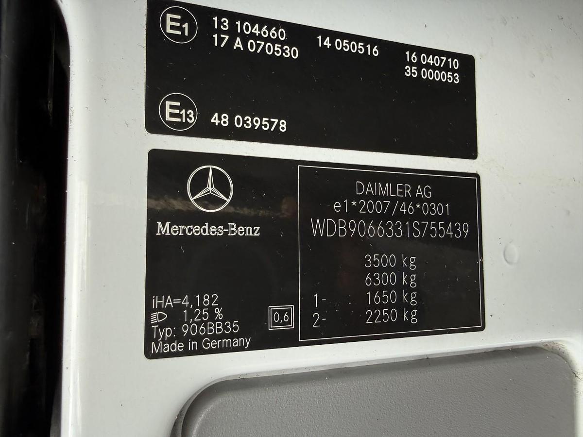 God 2013 Mercedes Sprinter 316 CDI Rioned Spulebil