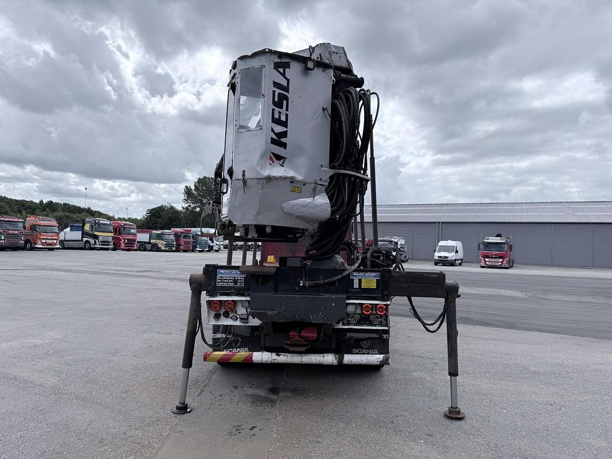 God Scania R580 8x4*4 Kesla 21127