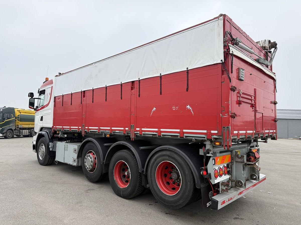 God Scania R520 8x2/4 Euro 6 Tipper med EcoTop