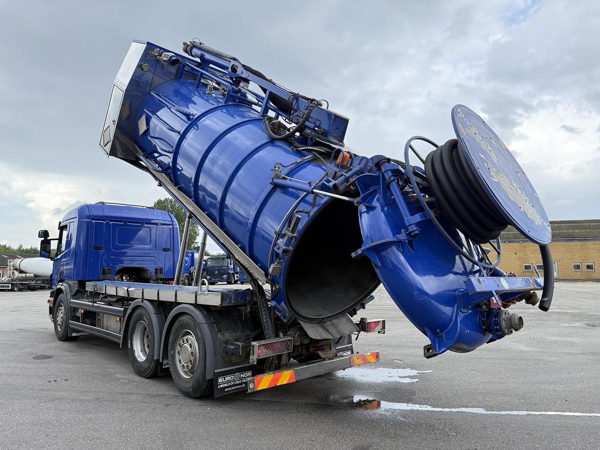 God 2011 Scania P420 6x2*4 Eur-Mark PKI 12.1A Rustfri Euro 5