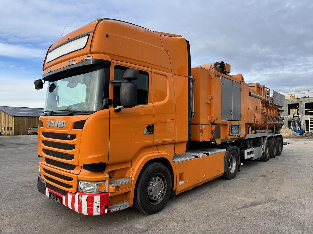 God 2015 Scania R450 4x2 Euro 6 Disab LN200 Tørsuger 12000 L