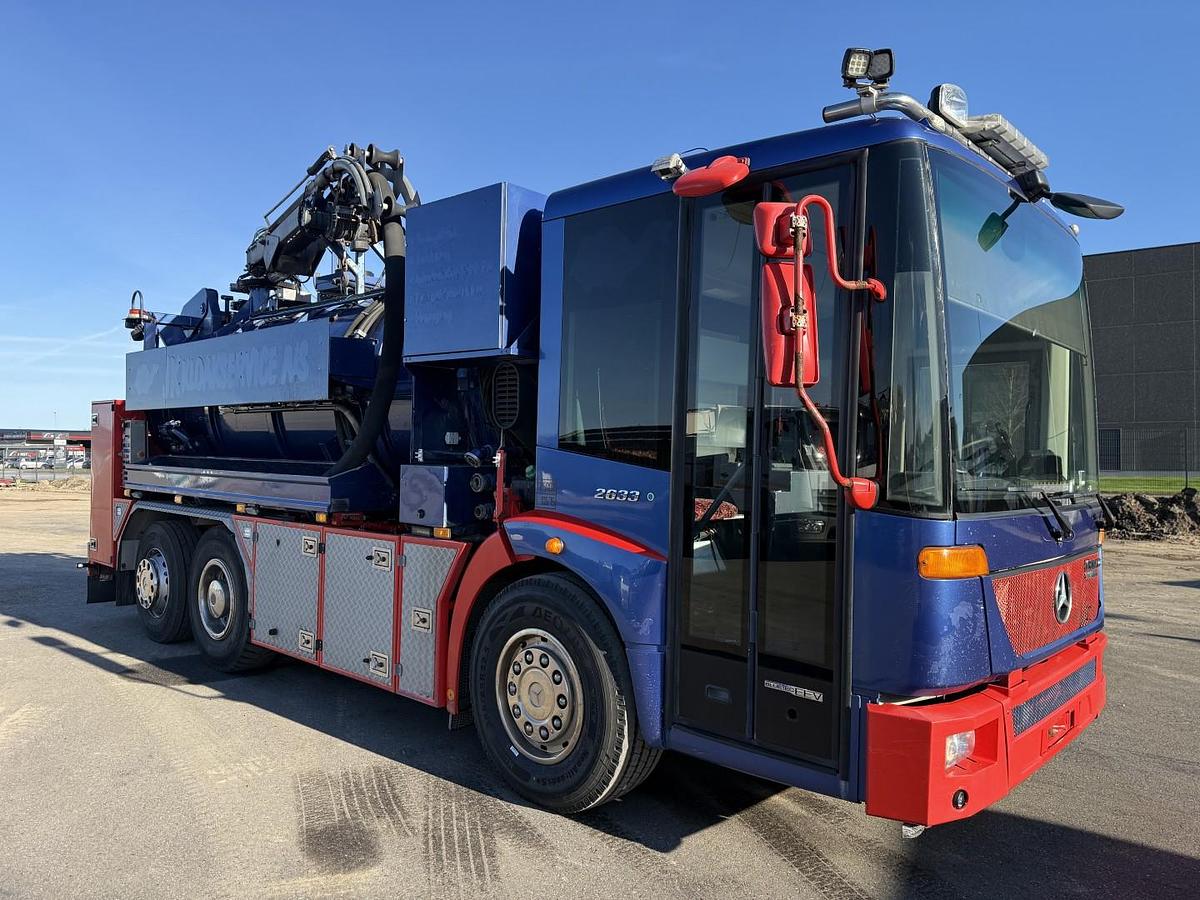 Meget god 2014 Mercedes Econic 2633 6x2*4 Hvidtved Larsen SLP309 Euro 5