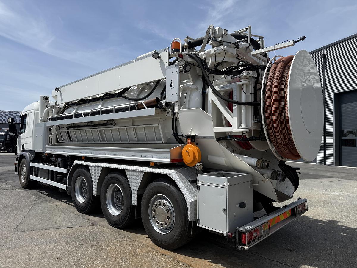 Meget god Scania P450 8x4*4 Hvidtved Larsen FlexLine 412 PED Euro 6