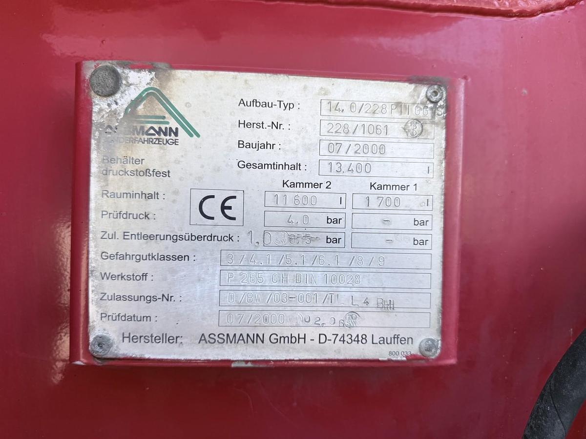 God Scania 114G 380 8x2*6 Assmann 14 m3 Slamsuger