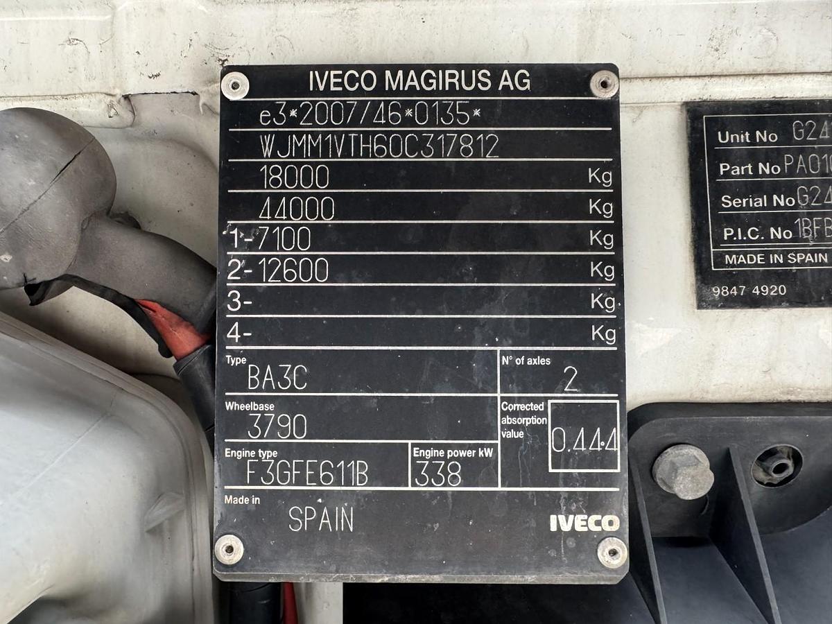 God 2015 Iveco Stralis 460 4x2  Euro 6