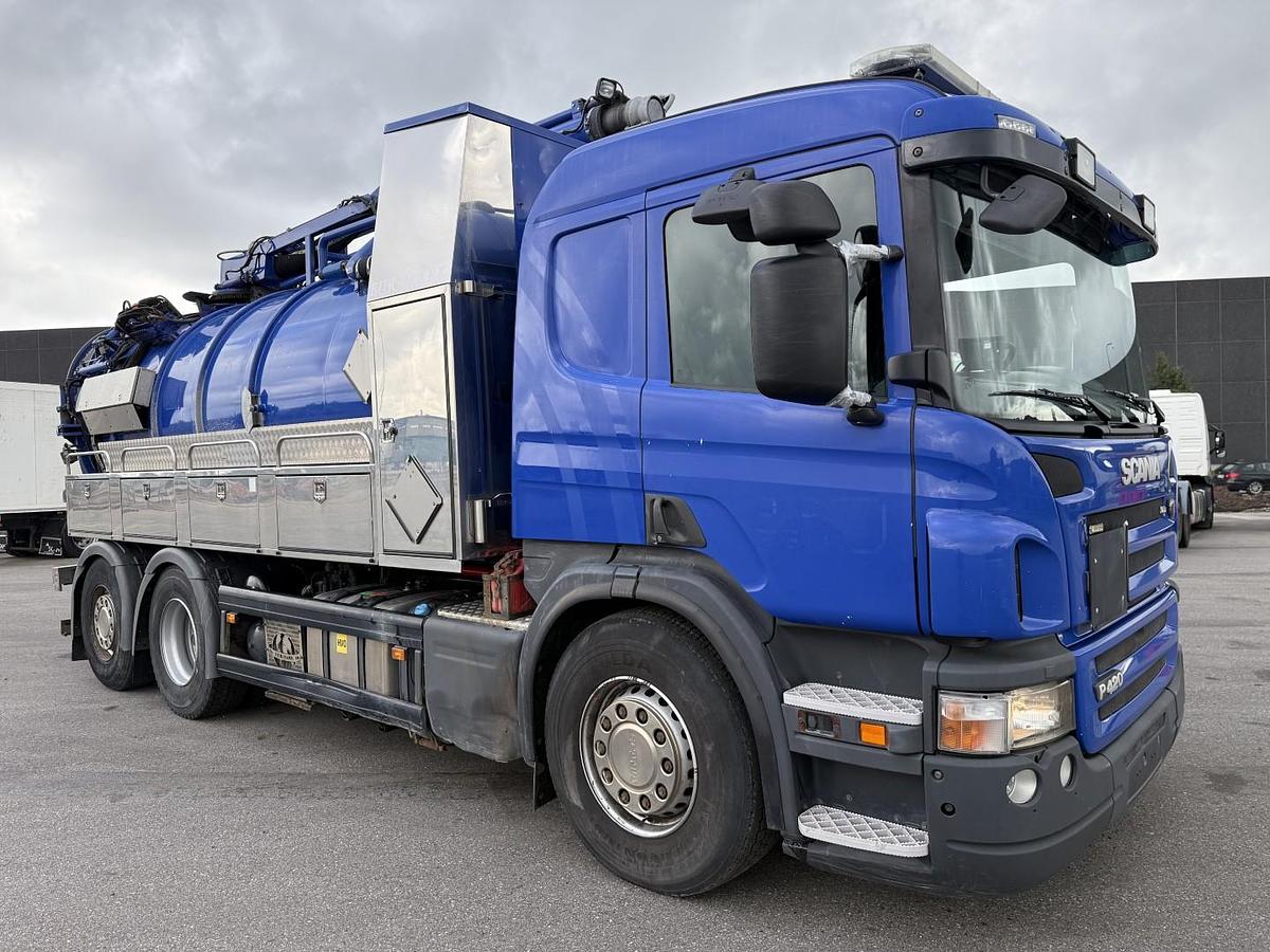 God 2011 Scania P420 6x2*4 Eur-Mark PKI 12.1A Rustfri Euro 5