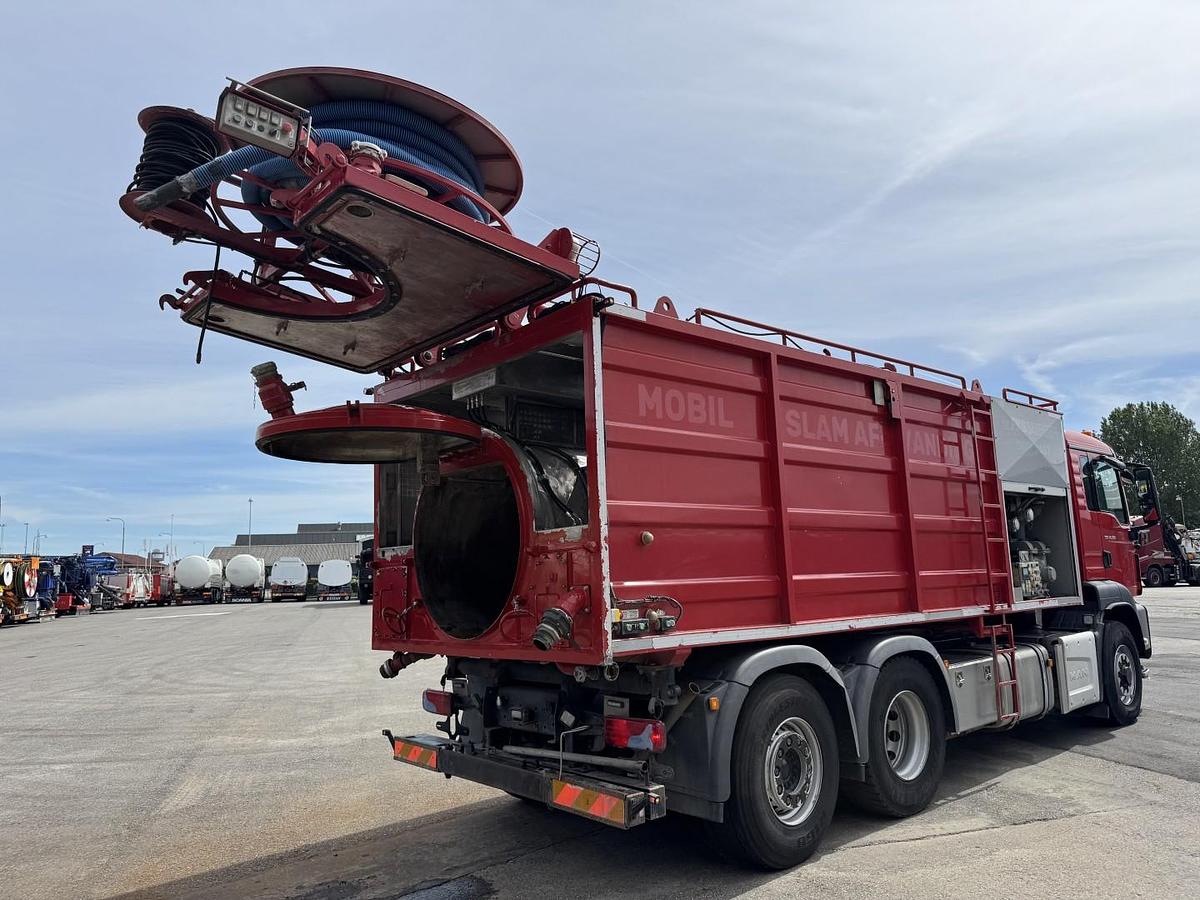 Meget god MAN TGS 26.360 6x4H*4 Wiedemann Rustfri ståltank