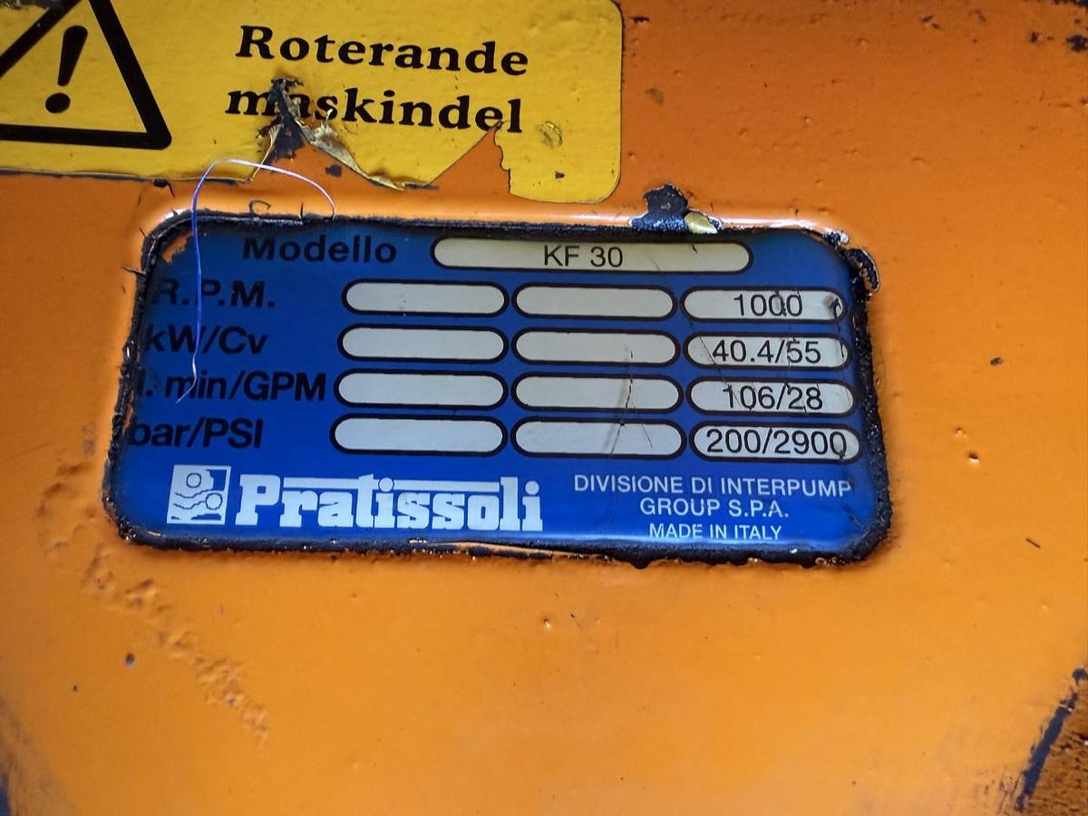 Meget god Scania P360 6x2*4 12.500 l. Korp & Son